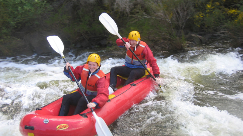 Rafting on the Avon River