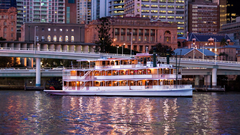 brisbane river cruise and dinner