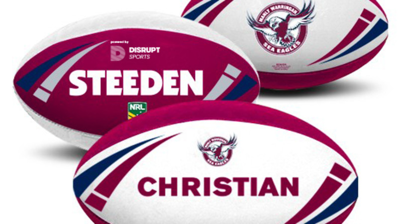 Personalised NRL Team Rugby League Ball