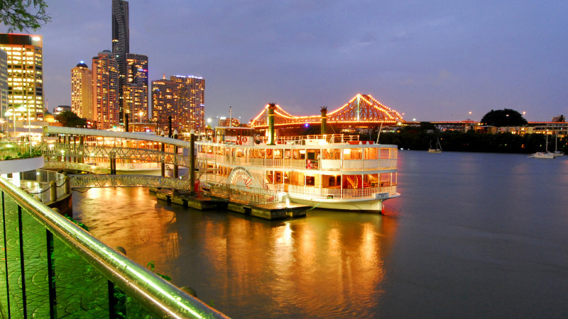 romantic dinner cruise brisbane