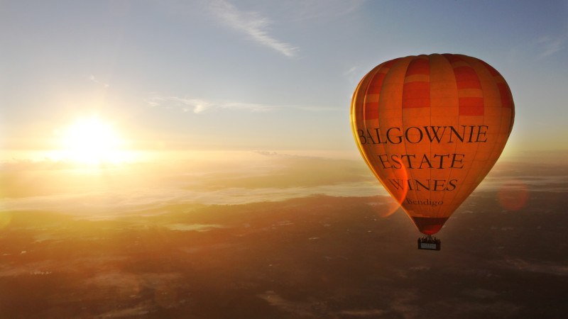 Yarra Valley Ballooning Getaway with Dinner - Weekend