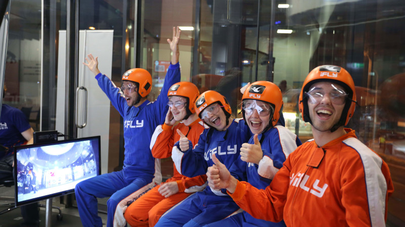 flow qv air Weekend 4 Indoor Gold     Skydiving  Plus Coast Flights