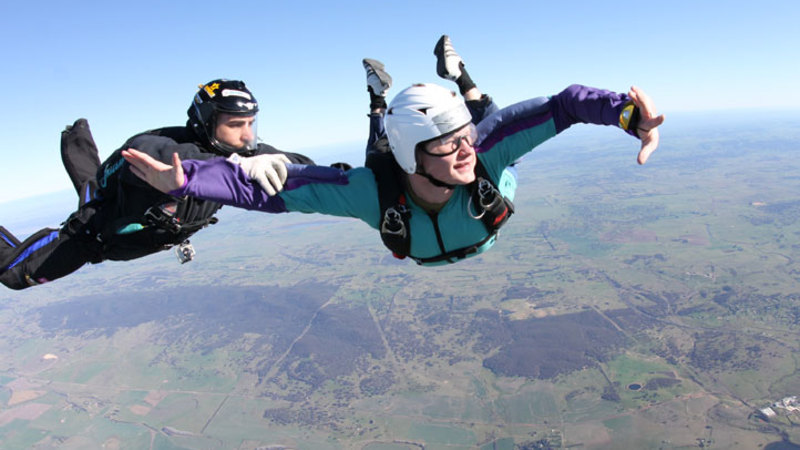 Solo Skydive Stage 1 First Jump