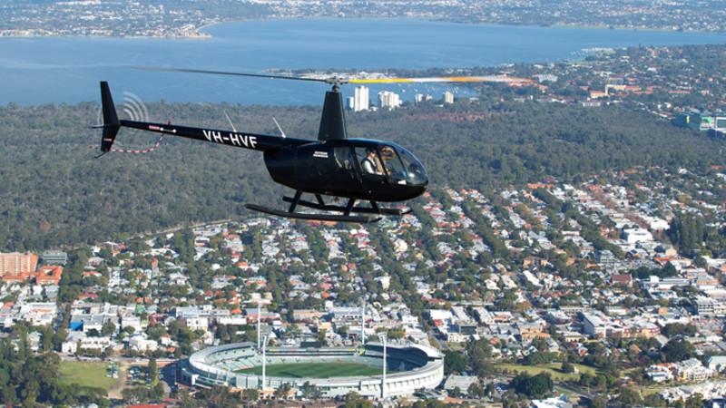 Scenic Helicopter Flight Over Perth - 20 Minutes