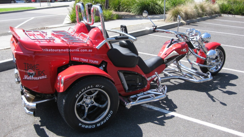 Melbourne Private Trike Hire with Driver - 1 Hour - For 2