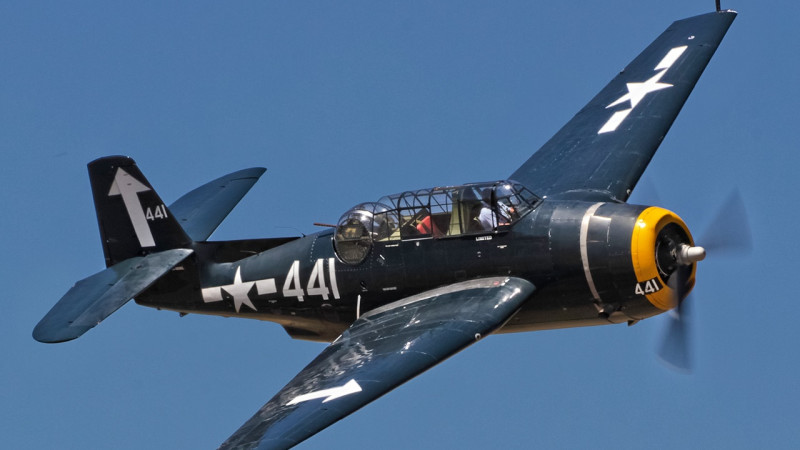 WWII TBM-3 Grumman Avenger Bomber Flight - 20 Minutes