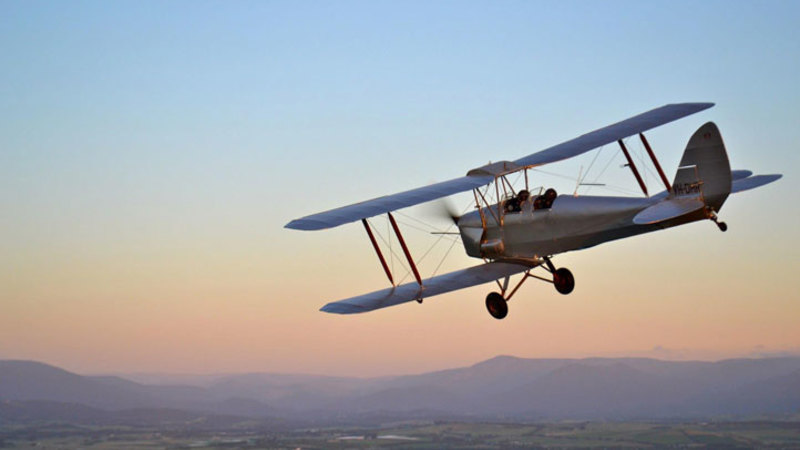 Flying Lesson in a Tiger Moth Biplane - 30 Minutes