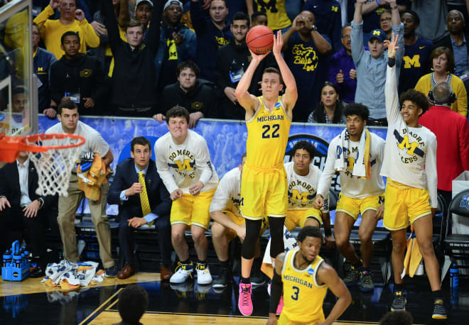 Former Michigan Wolverines basketball forward Duncan Robinson
