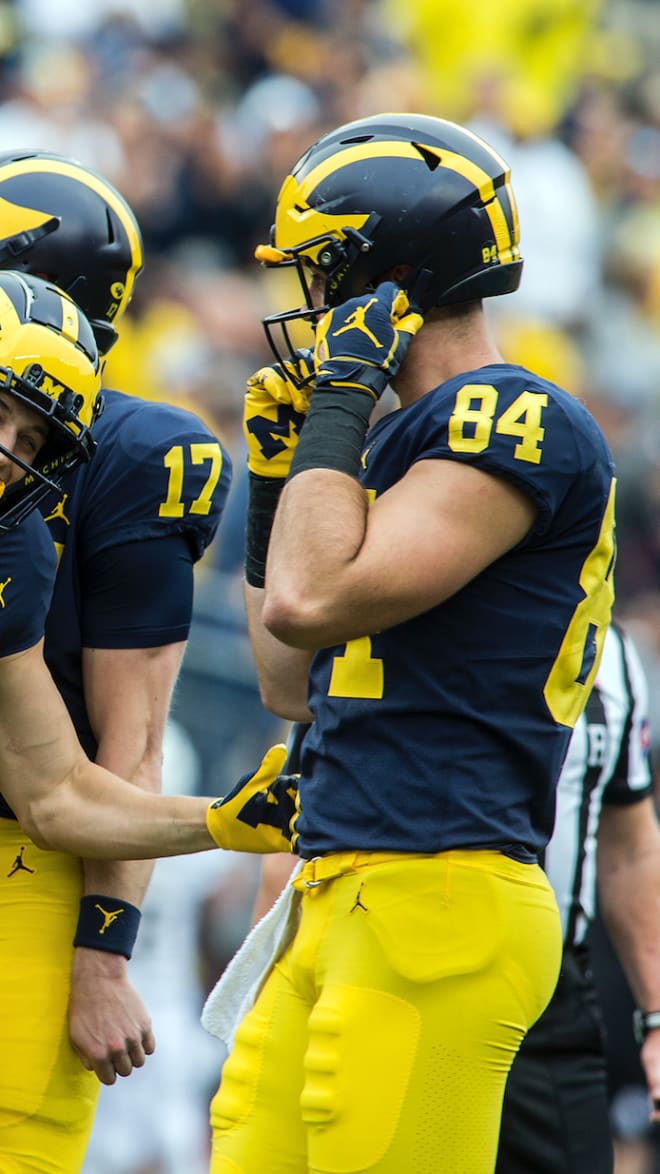 Former Michigan Wolverines football tight end Sean McKeon