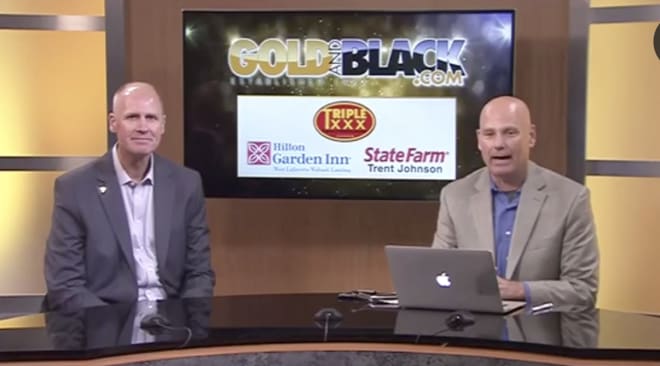 Mark Herrmann and Tom Dienhart on Gold and Black Live
