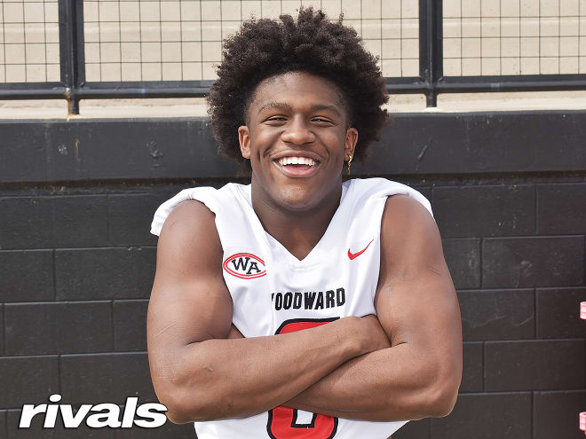 College Park (Ga.) Woodward Academy running back Damari Alston 