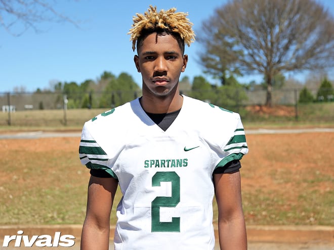 Athens (Ga.) Academy wide receiver and Notre Dame target Deion Colzie