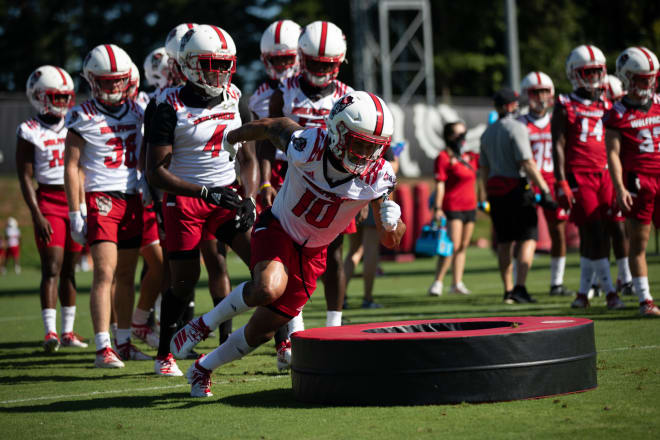 NC State Wolfpack football safety Tanner Ingle