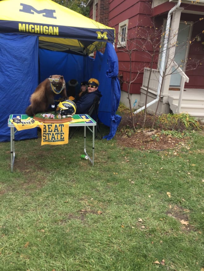 Michigan Wolverines football tailgater