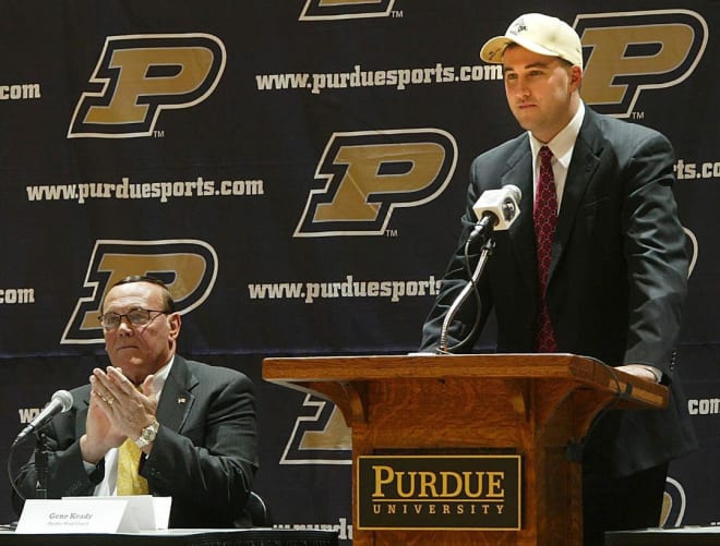 Matt Painter introduced as Purdue's coach-in-waiting.