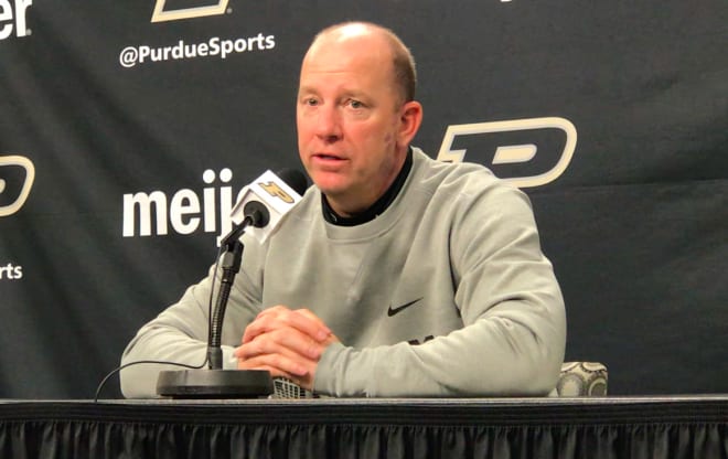 Purdue coach Jeff Brohm