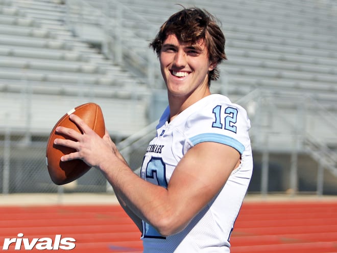 Aaron McLaughlin is a four-star quarterback from Denmark High in Alpharetta, Ga., and top NC State Wolfpack football recruiting target.