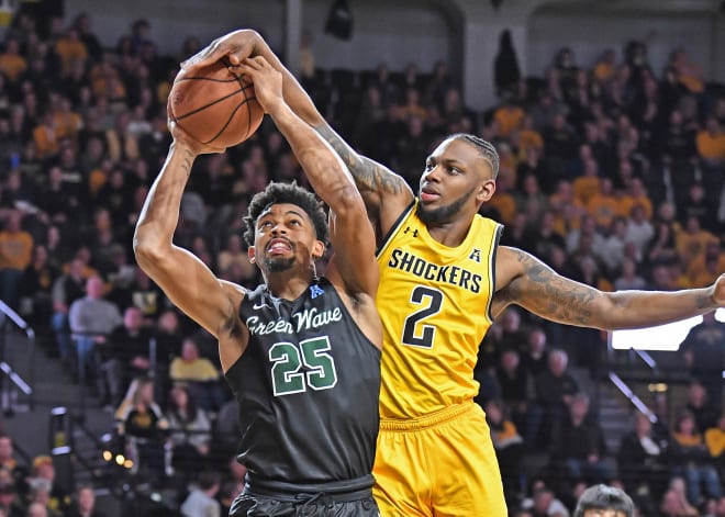 Wichita State sophomore guard Jamarius Burton of Charlotte, N.C.