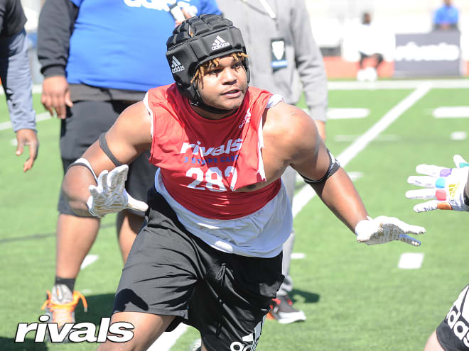 Three-star defensive lineman Nick Booker-Brown committed to NC State on Sunday.