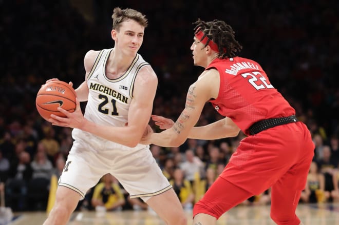 Michigan Wolverines basketball freshman guard Franz Wagner