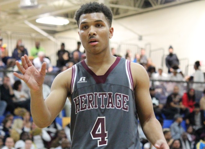 Heritage guard Jermaine Marrow averaged a whopping 30.5 points per game