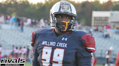 Charlotte (N.C.) Mallard Creek junior defensive lineman Jordan Davis was offered by NC State and North Carolina this past weekend.