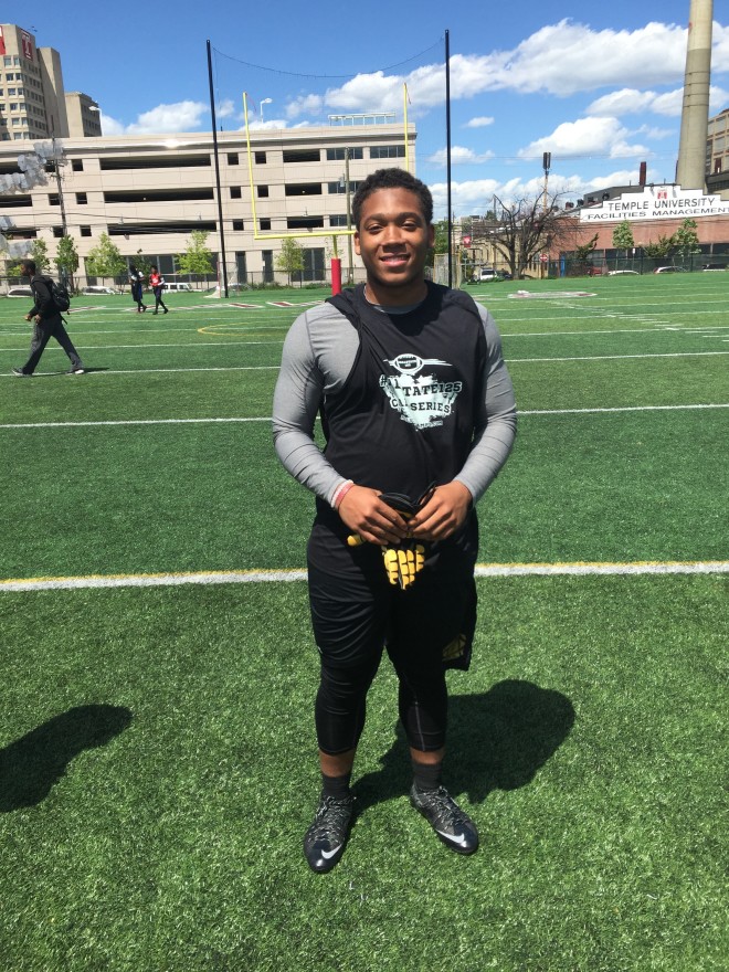 2017 RB Malik Tywman of The Haverford School in PA