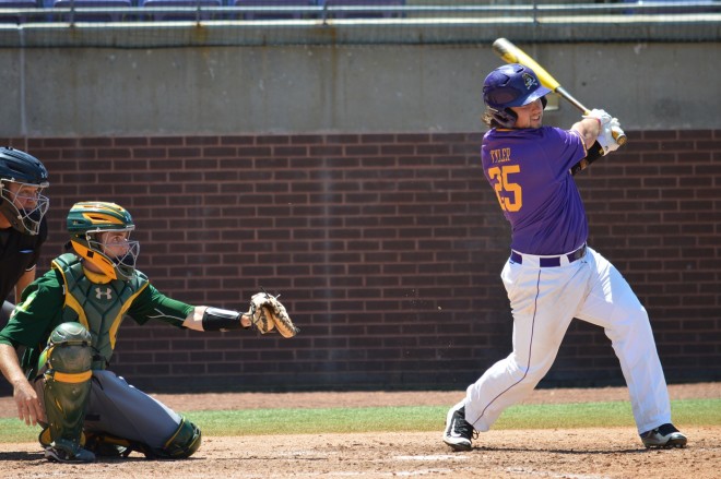 Charlie Yorgan was among three Pirates to blast homers in ECU's 8-4 win over William & Mary.