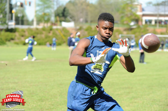 Trey Blount won the wide receiver MVP at the Rivals Camp stop in Atlanta.