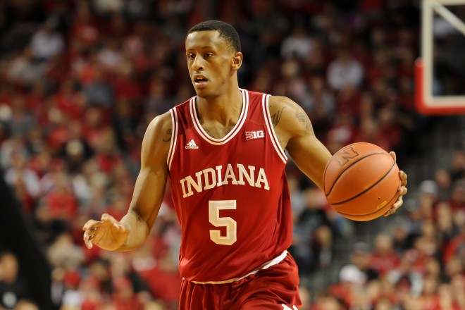 Indiana's Troy Williams worked out for the Indiana Pacers today, the first of his seven scheduled workouts with NBA teams.