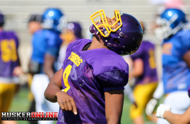 2017 Bellevue West running back Jaylin Bradley had a big day at the MG Camp Wednesday.