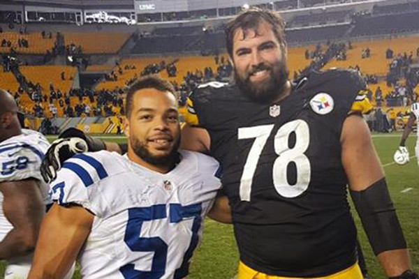 Former Army Football Greats: LB, Josh McNary (Colts) & OT, Alejandro Villanueva (Steelers)