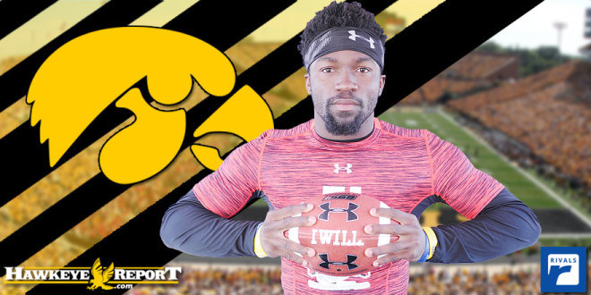 Eno Benjamin has become an important recruiter for the Hawkeyes.