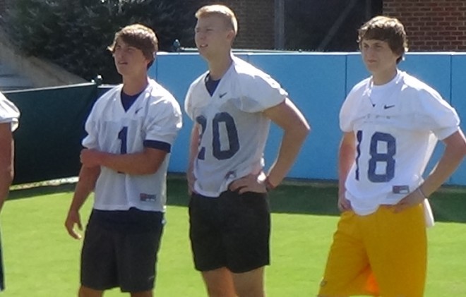4-Star QB Artur Sitkowski was one of 62 campers at Kenan Stadium on Sunday for the Academy.