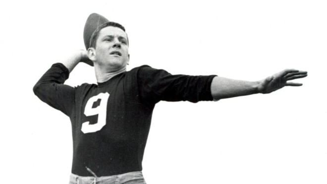 Bob Williams was the quarterback of the 1949 national champs and his single season passing efficiency stood for 60 years.