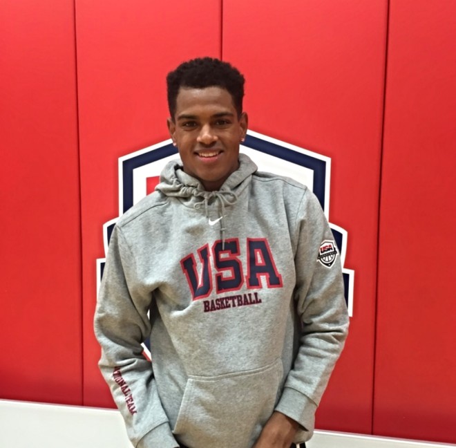 D.J. Harvey was one of the top prospects invited to the Team USA 18U trials.