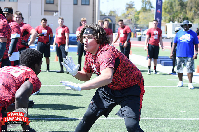 Portland (OR) Jesuit OT Jaxson Kirkland landed a new offer from Texas Tech during his visit.