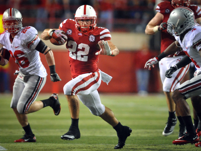 Rex Burkhead rushed for 119 yards and scored two clutch fourth quarter touchdowns to help Nebraska erase a 21-point deficit vs. Ohio State