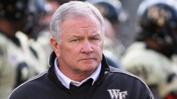 Former Wake Forest HC Jim Grobe is expected to be named interim HC at Baylor