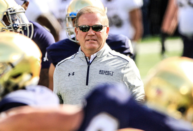 The 2017 schedule features many themes for head coach Brian Kelly's Notre Dame team.
