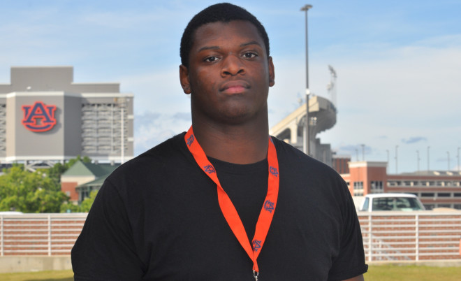 Lee County (Ga.) DT Aubrey Solomon plans to visit Auburn again at least two more times.