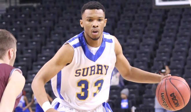 Justin Williams scored 21 points in his final State Tournament game at Surry