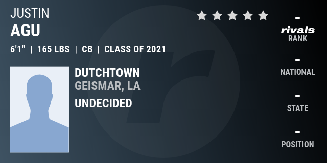Justin Agu 2021 Cornerback Rivals Com