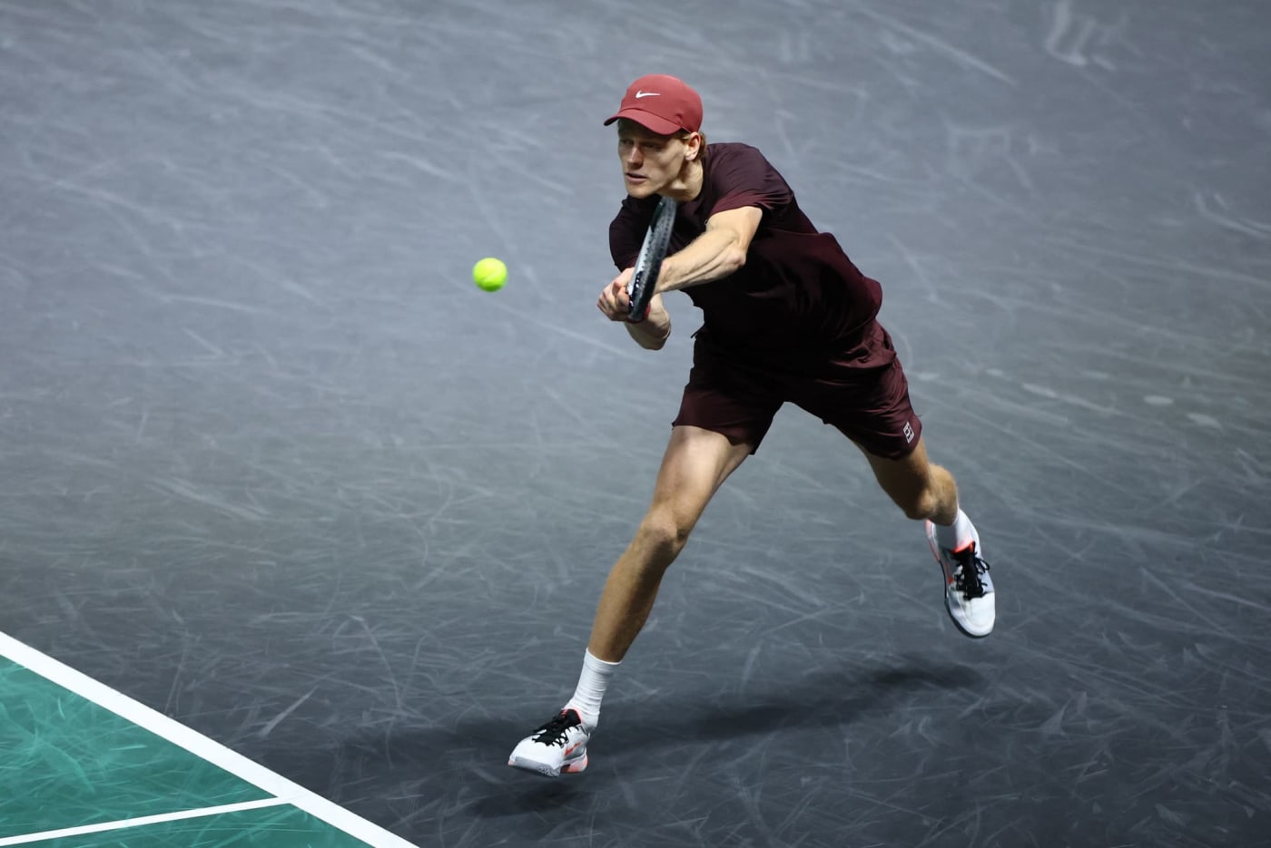 Før semifinalene i Paris Masters i tennis