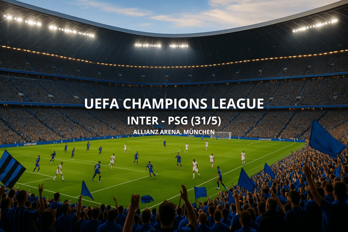 Champions League-final 2025: Inter – PSG | TV, Streaming & Speltips