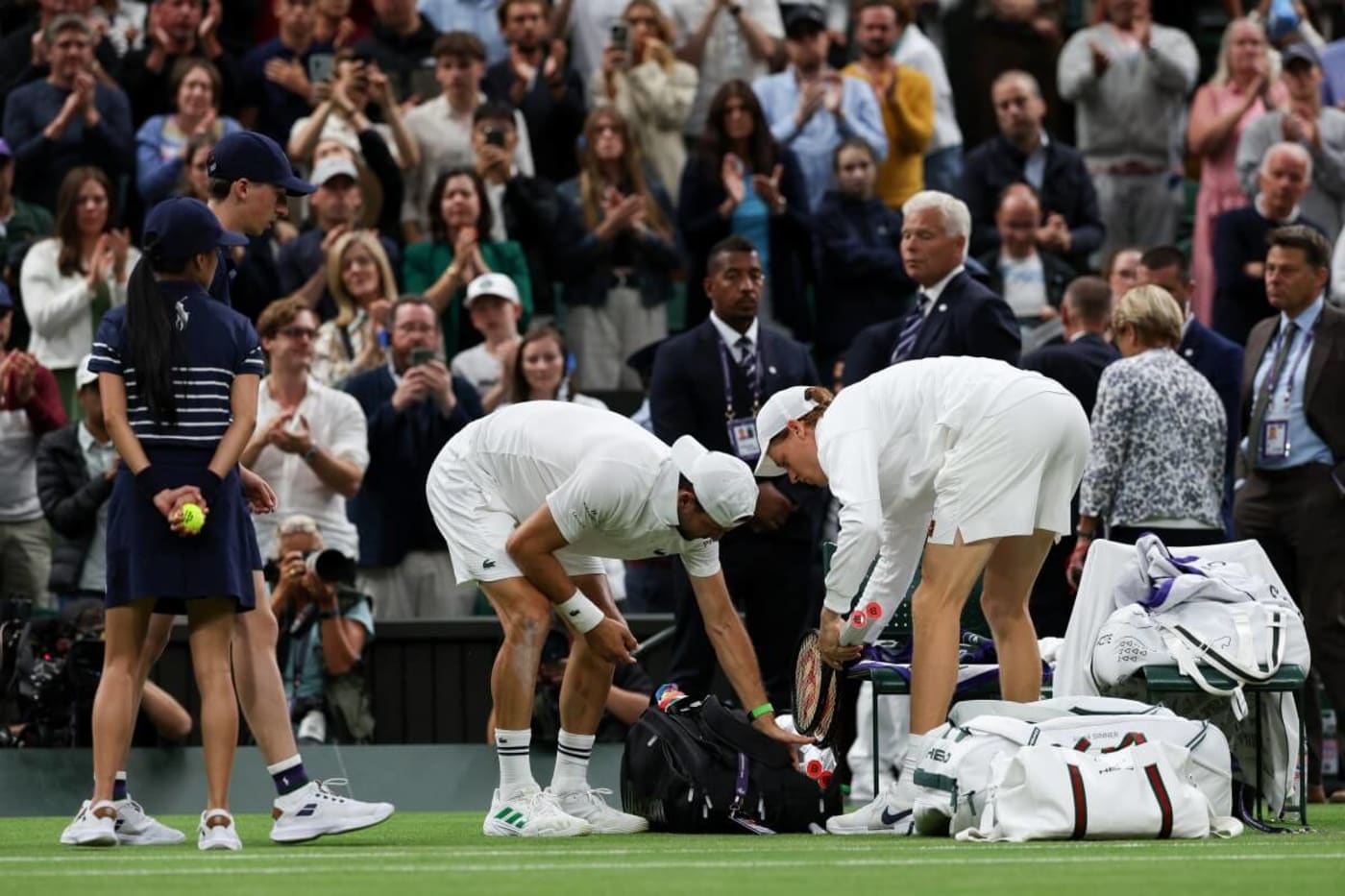 Inför tisdagens spel i Wimbledon