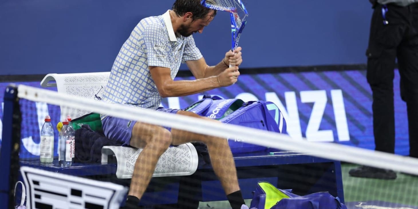 Før mandagens spill i US Open