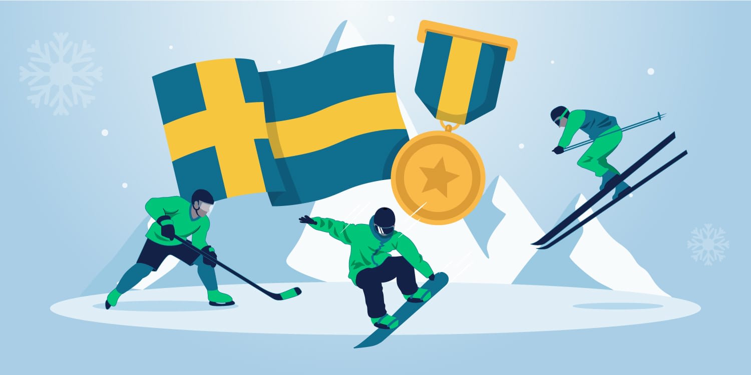 Vinter-OS på TV i Sverige