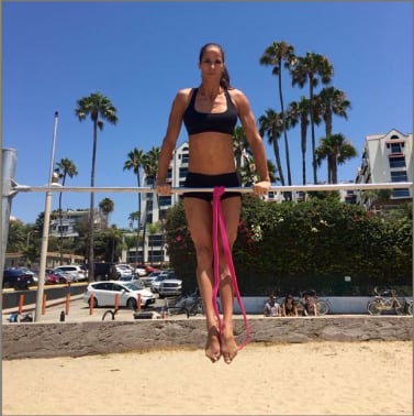 Calisthenics pole best sale