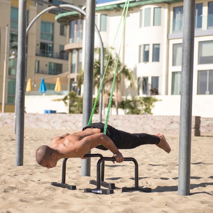 The Ultimate Guide To Mastering the L-Sit, Plance, and Handstand on  Parallettes